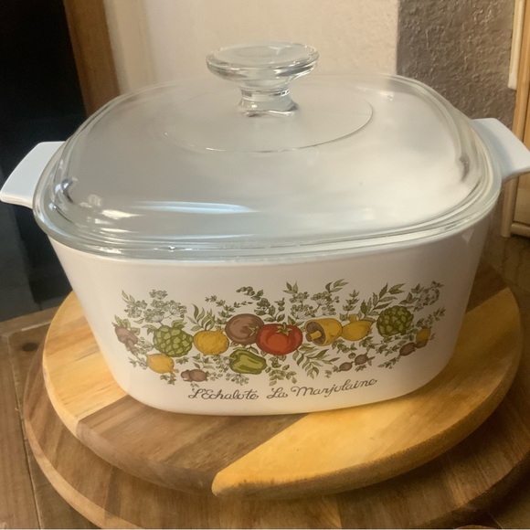 Corningware | Kitchen | Vintage Corning Ware Spice Of Life 5quart ...